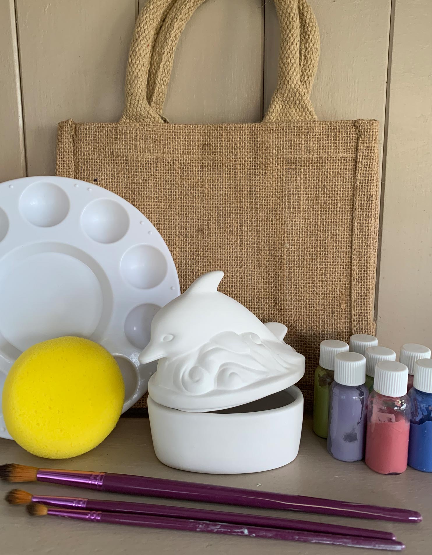 Paint at Home Kits Teacup Designs