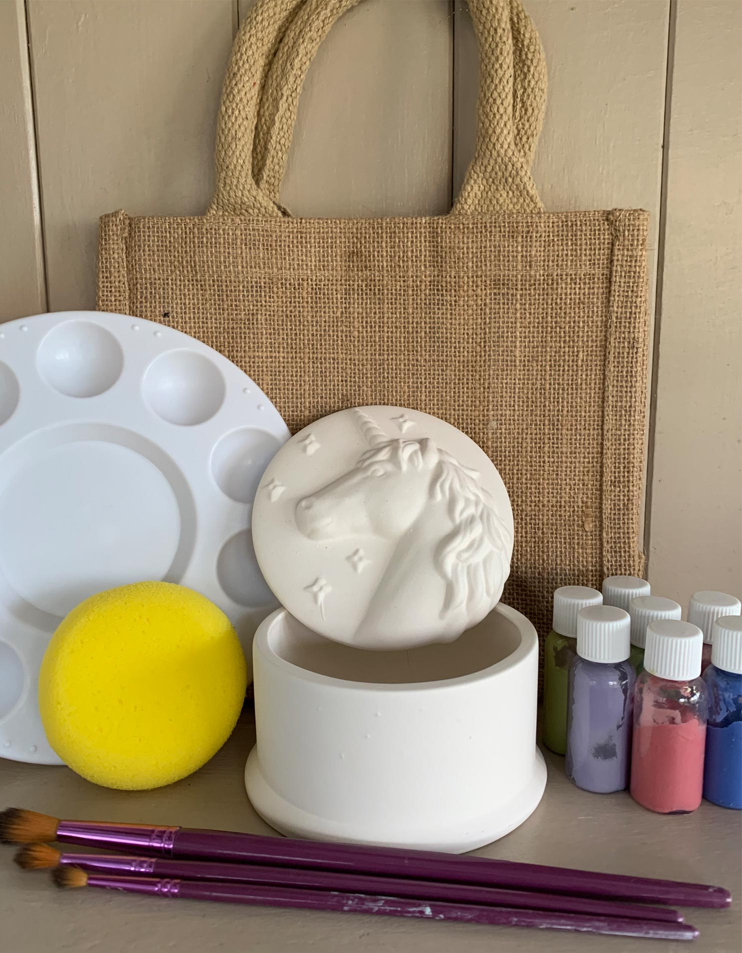 Paint at Home Kits Teacup Designs